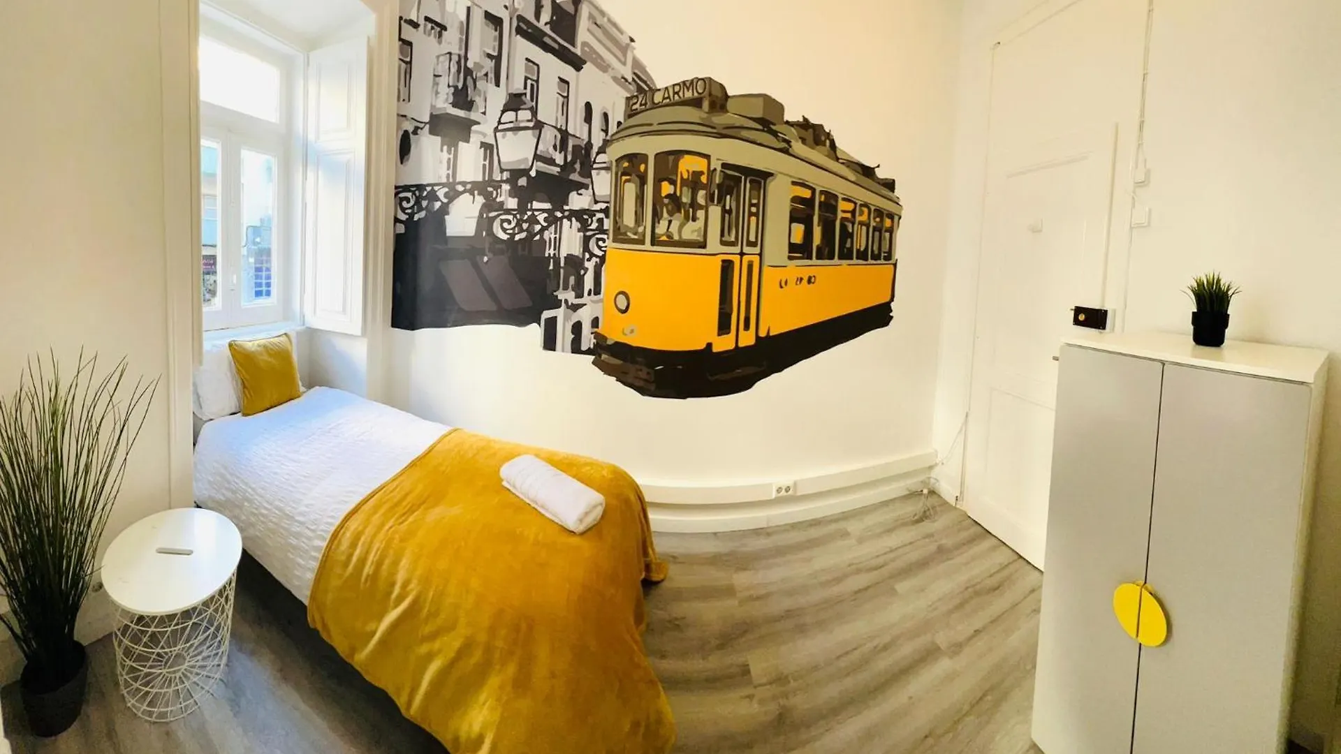 旅馆 Central Lisbon Rooms, Top Best Location For Tourists